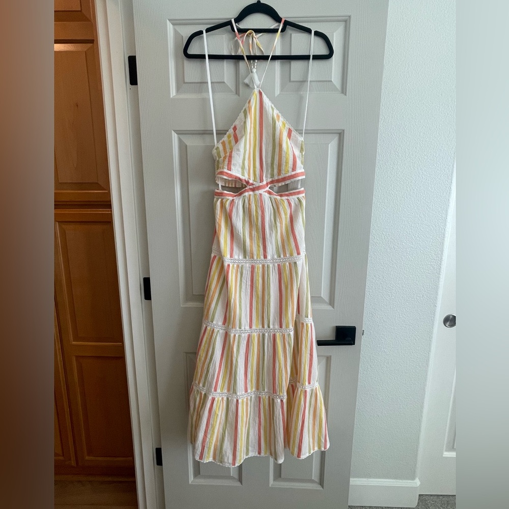 Aerie cut out maxi sundress